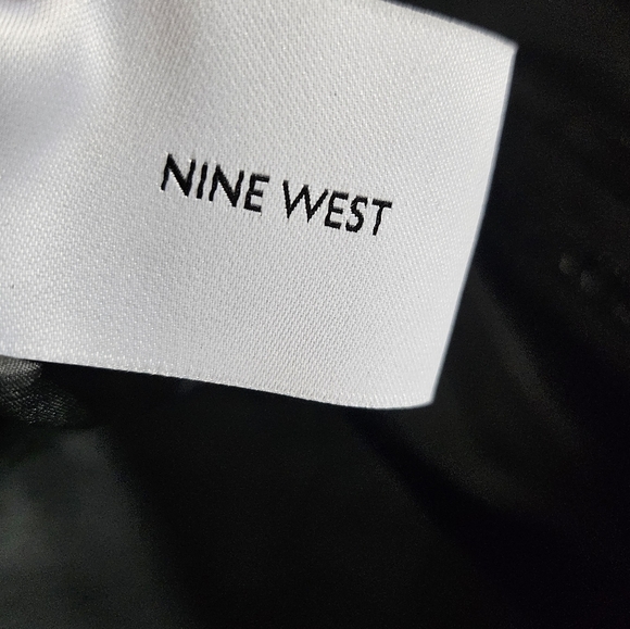 NWT Nine West Black Tote Bag with Structured Design - Picture 10 of 13